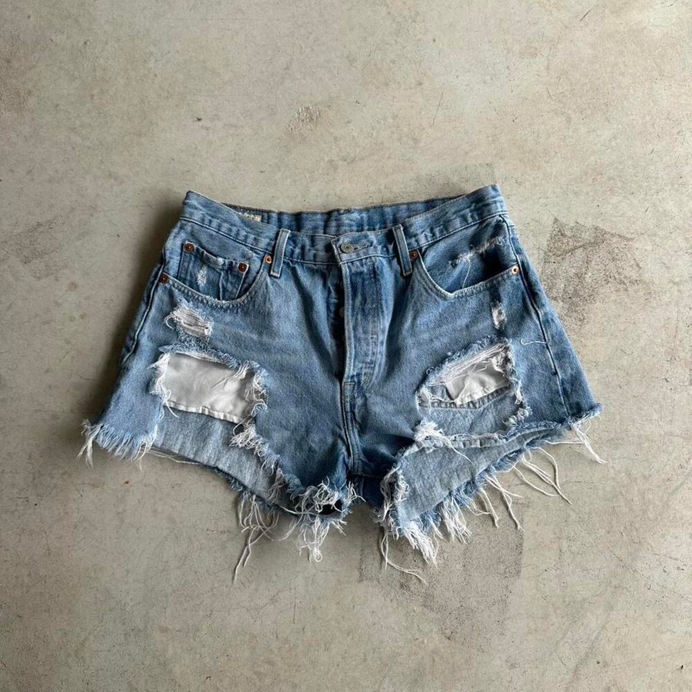 Women’s Levi’s Blue Denim Shorts